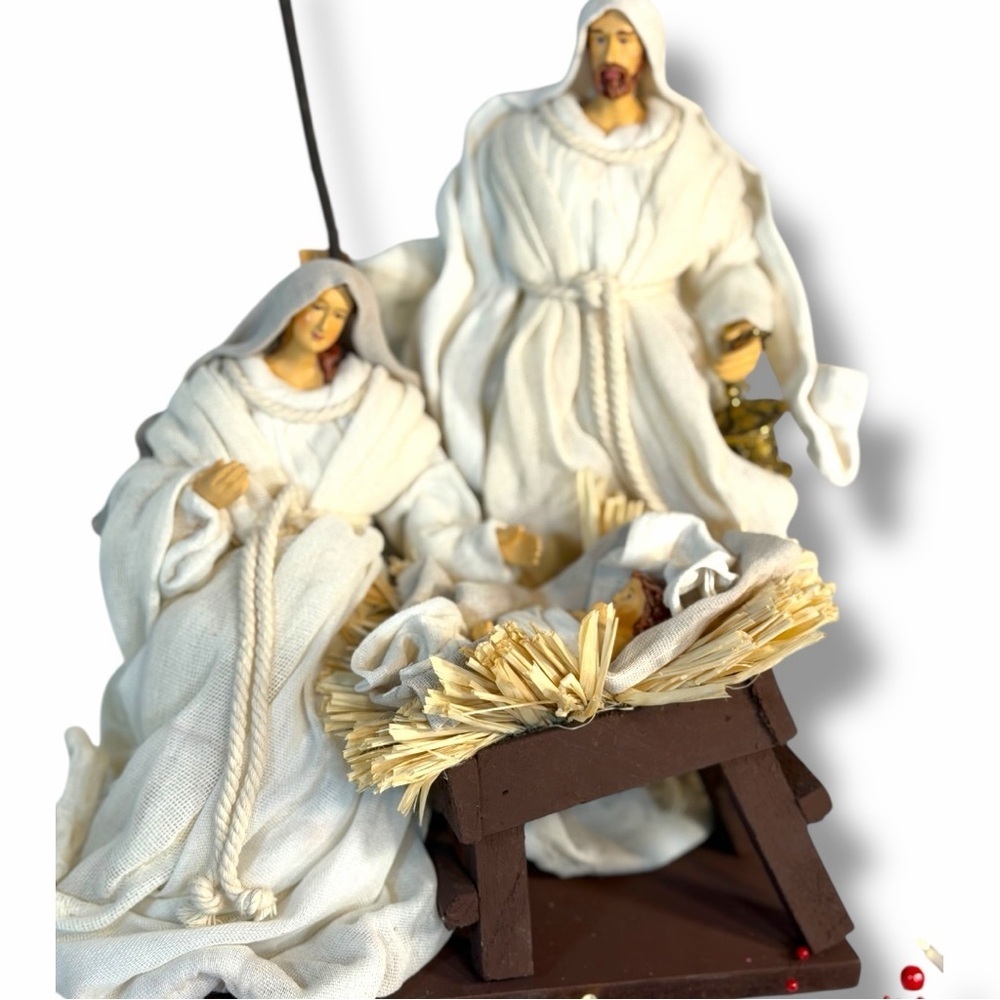 Burton + Burton Nativity Set – Holy Family Figurines | Christmas Decor | NWT